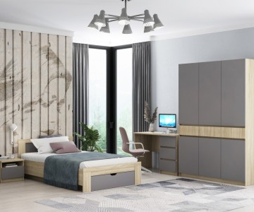 Комната ДЕЛЬТА Next, Графит, композиция 1 Комната ДЕЛЬТА Next, Графит, композиция 1