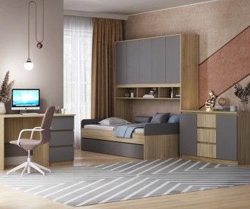 Комната Дельта Next, Графит, композиция 2 Комната Дельта Next, Графит, композиция 2