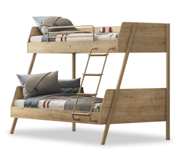 Кровать широкая двухъярусная Mocha Кровать широкая двухъярусная Mocha