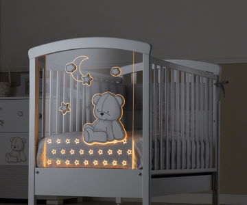 Кроватка Erbesi Stella Magic LED (Стелла Маджик) Кроватка Erbesi Stella Magic LED (Стелла Маджик)