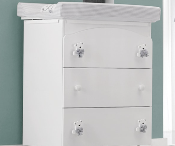 Комод пеленальный Erbesi Tato (Тато) с ванночкой Комод пеленальный Erbesi Tato (Тато) с ванночкой