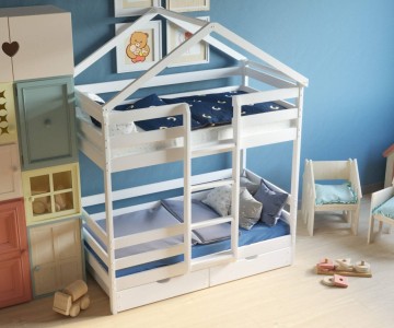 Кровать Эко-12 Домик Н Кровать Эко-12 Домик Н