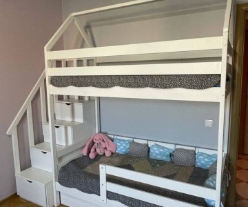 Кровать Эко-12 домик комод Кровать Эко-12 домик комод