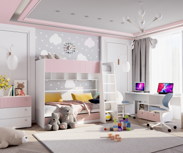 Детская комната Алиса для двоих детей Детская комната Алиса для двоих детей