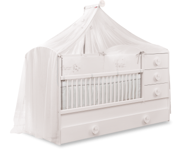 Кровать детская трансформер Baby Cotton Кровать детская трансформер Baby Cotton