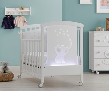 Кроватка Erbesi Elly LED (Элли ЛЕД) Кроватка Erbesi Elly LED (Элли ЛЕД)