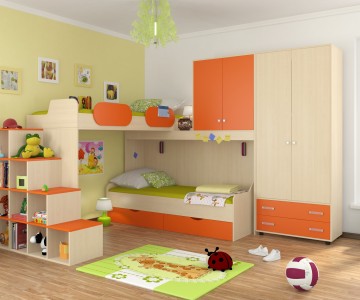 Детская комната "Дельта" комп.6 Детская комната "Дельта" комп.6